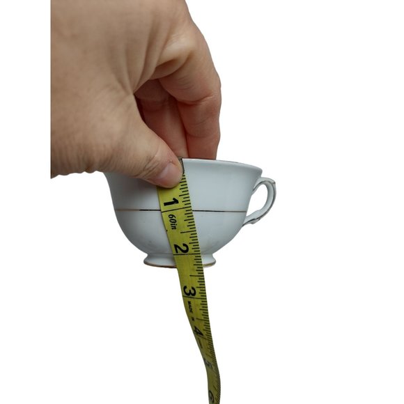 Pretty Pink Taylor and Kent Rose Tea Cup and Saucer, Longton, England - Picture 5 of 8